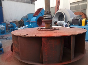 除尘风机轴承座(室)磨损修复