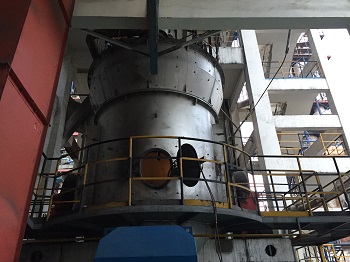 煤磨选粉机冲刷磨损修复