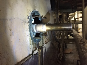 青岛啤酒洗瓶机轴在线修复