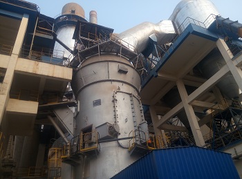 立磨辊芯磨损在线快速修复