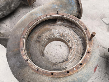 脱硫泵壳体叶轮磨损冲刷修复