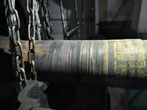 怎样在线修复排风机轴磨损?