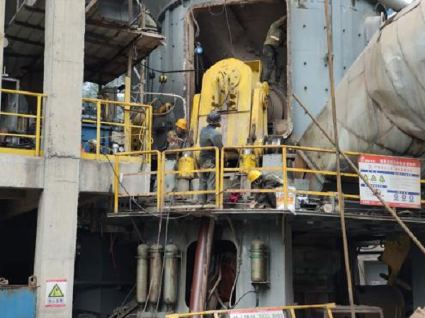 这样的立磨摇臂轴承室磨损程度,还