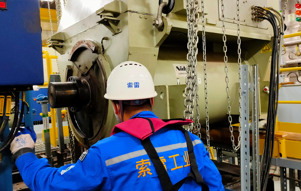 风力发电机轴承位在线修复