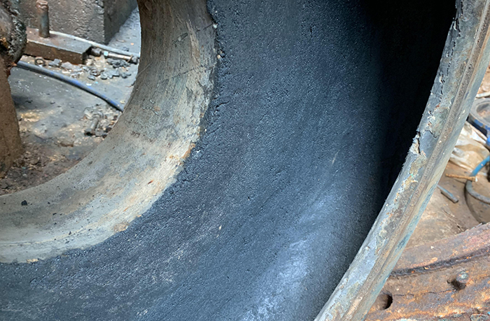 粉体冲蚀磨损治理九游会登陆的解决方案