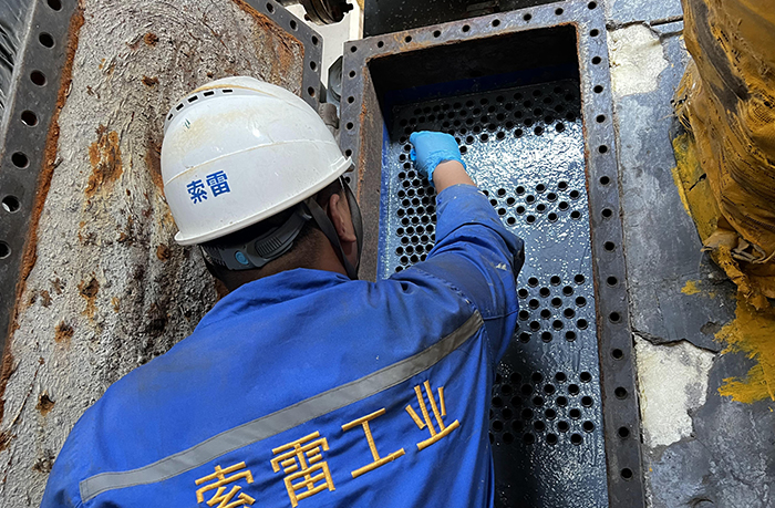 换热器穿孔防腐堵漏治理九游会登陆的解决方案