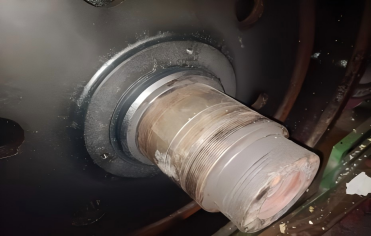 用这种技术修复烘缸轴头磨损确实好