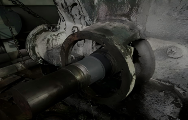 索雷工程师是如何修复水环真空泵轴