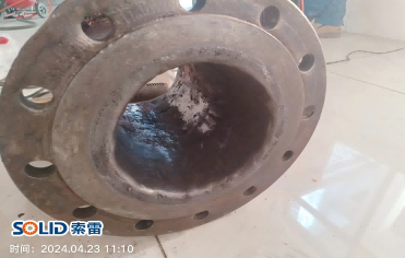 煤粉秤管路磨损就得这么修