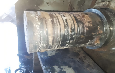 浓缩机轴承位磨损修复的技术及案例