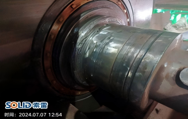 企业是如何解决烧结机轴承位磨损问