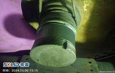 修复烘缸轴承位磨损,索雷工业在行